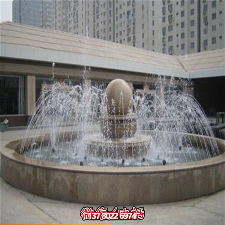 精美中式風水球園林雕塑，提升小區(qū)公園噴泉擺放風水氣質(zhì)