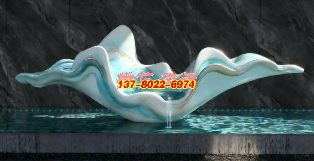 漾：鏡面浪濤里的抽象詩(shī) —— 不銹鋼景觀雕塑的水韻新生